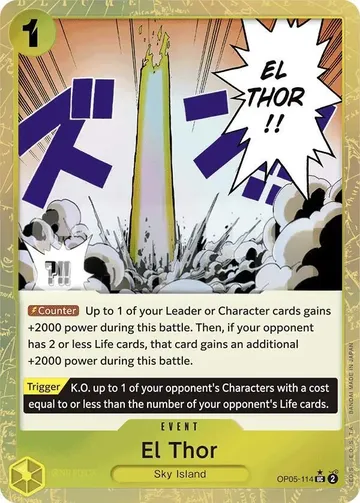 El Thor OP05-114 · 재록 · 텍스처 ₩2,373