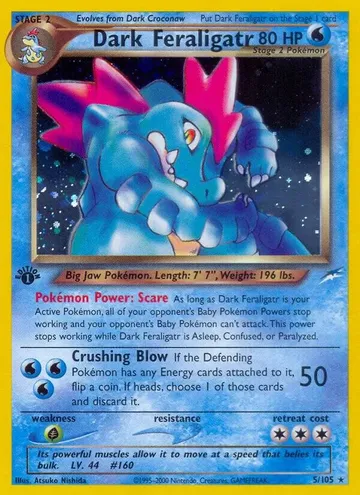 Dark Feraligatr 5 $157.56