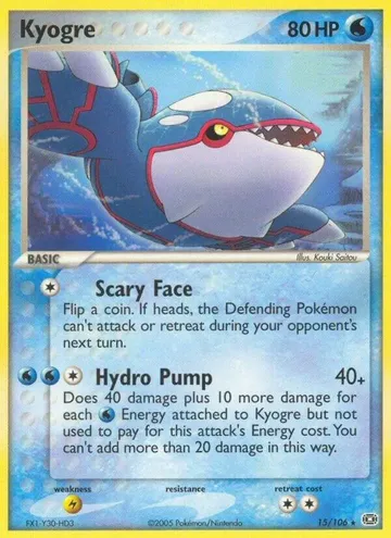 Kyogre 15 ¥4,208