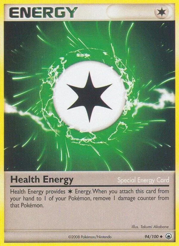 Diamond & Pearl—Majestic Dawn 英語版 Health Energy 94 カード表面