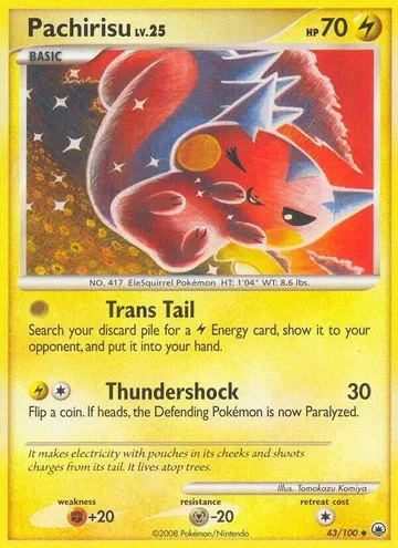 Pachirisu 43 $8.12