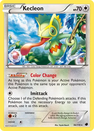 Kecleon 94 $1.29