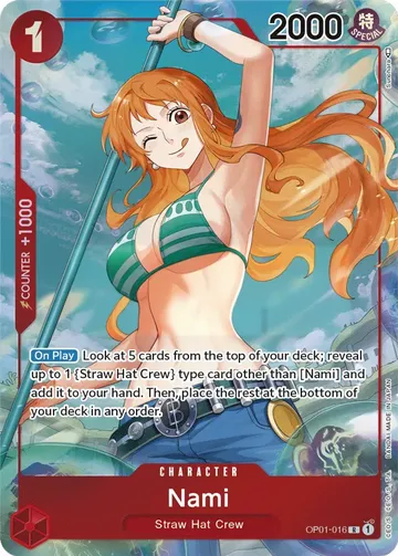 Nami OP01-016 · Parallel $454.88