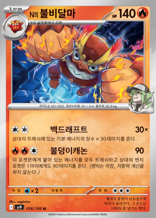 Front of N의 불비달마 16, 배틀파트너즈 Korean