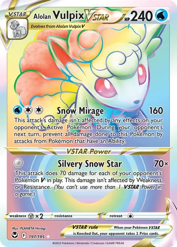 Alolan Vulpix VSTAR 197 $23.74
