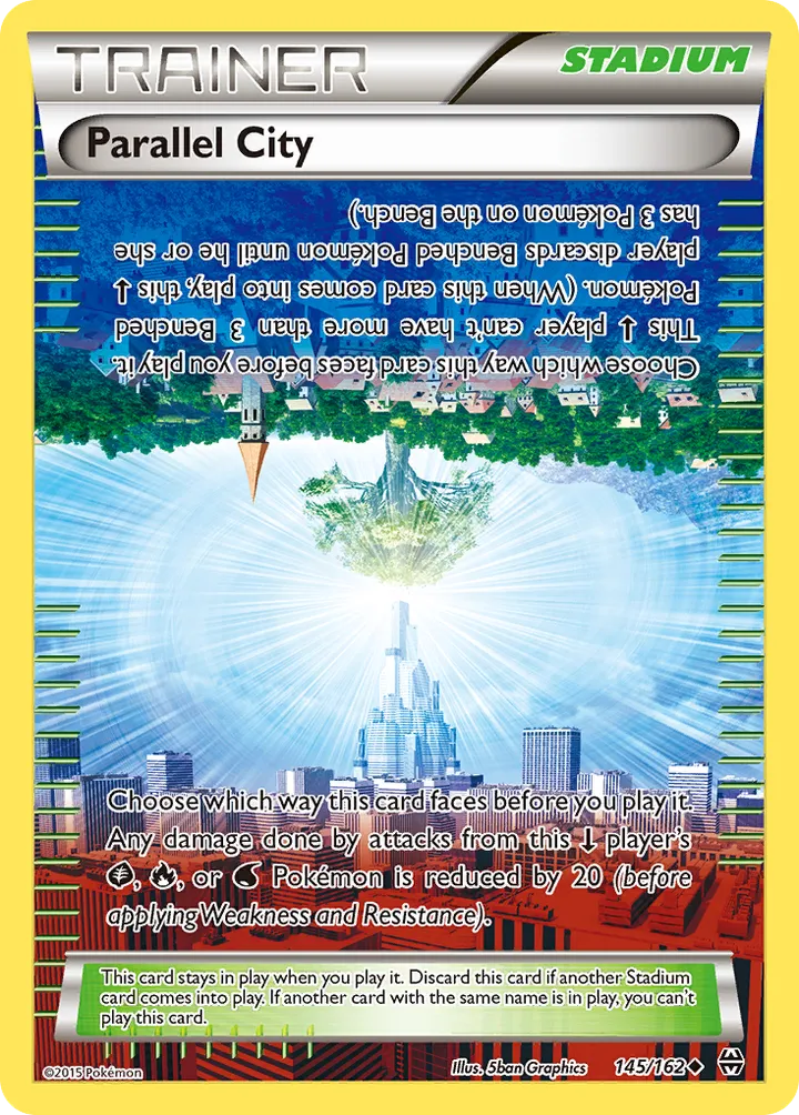 XY—BREAKthrough 영어판 Parallel City 145 카드 앞면