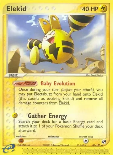 Elekid 36 $3.13