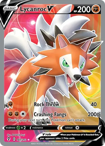 Lycanroc V 187 $3.94