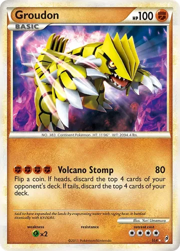 Groudon SL4 ¥82,338