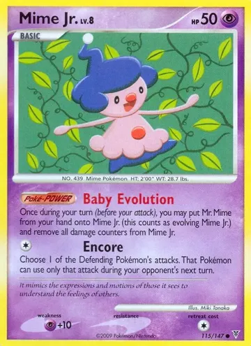 Mime Jr. 115 $1.00
