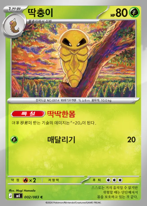 Front of 딱충이 2, 닌자스피너 Korean