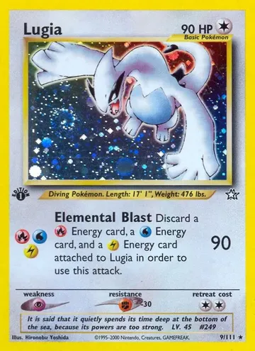 Lugia 9 $534.65
