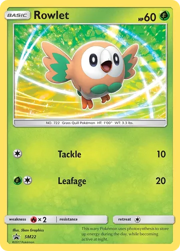 Rowlet SM22 ₩10,898