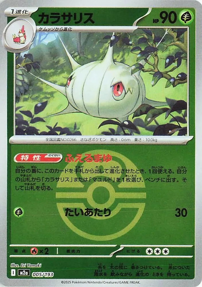 Front of Silcoon (Love Ball Pattern) 5, MEGAドリームex Japanese
