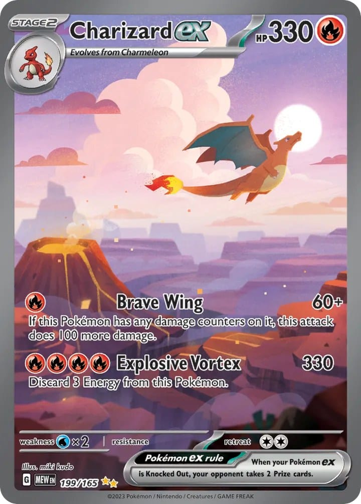 Charizard ex card