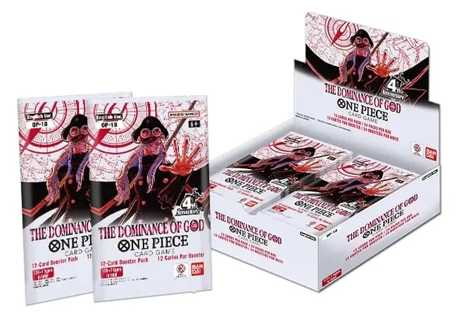 ONE PIECE CARD GAME THE DOMINANCE OF GOD [OP-18] booster product