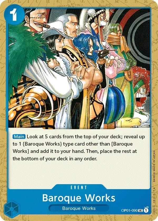 Baroque Works card