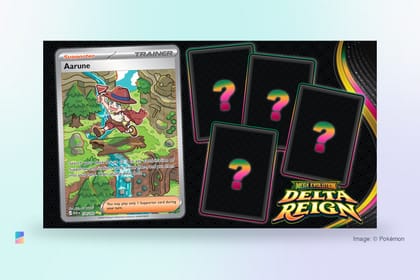 Delta Reign Mega Rayquaza ex out Nov 6; no official prices yet, guides list ETB $49.99