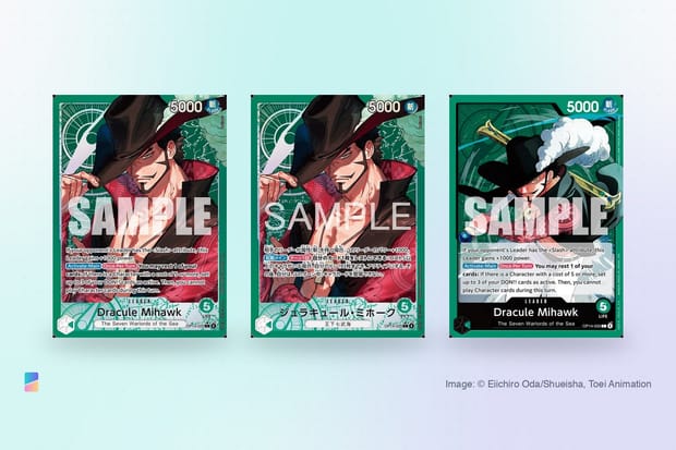 OP14-020 Mihawk Is Banned—even in Alternate Art