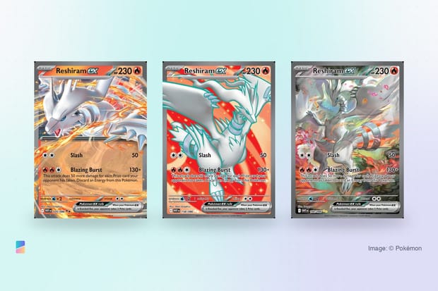 Reshiram ex Black White Rare price: $468 for one card
